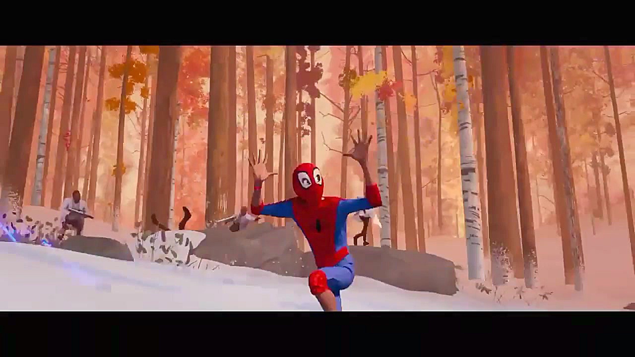 تریلر انیمیشن Spider Man into the spider-verse 2018 زمان127ثانیه