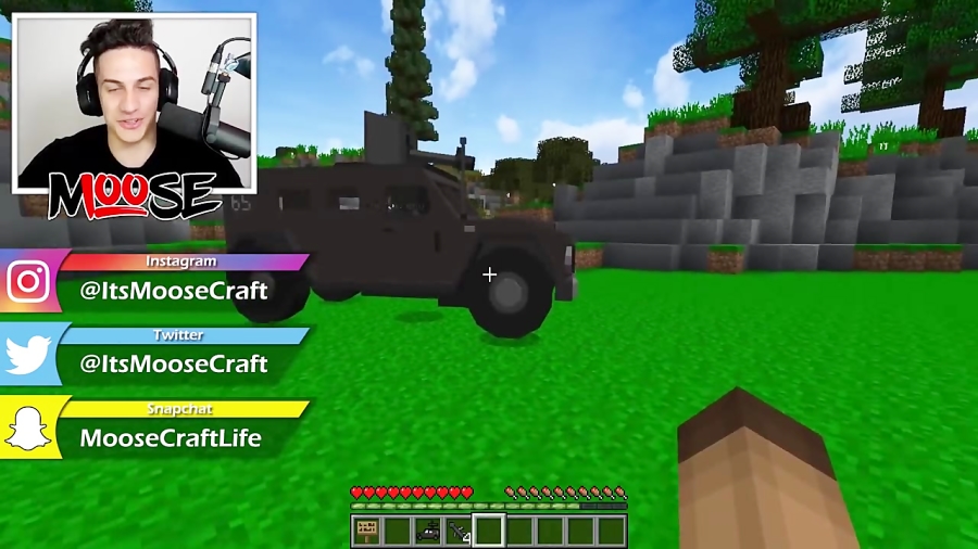 Minecraft TRUCK MOD | SWAT TRUCKS, ARMORED VEHICLES MORE! | Modded Mini - Game