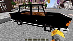 Minecraft  MOD / DRIVE AROUND IN SWAT CARS AND FIRE ENGINES!! Minecraft