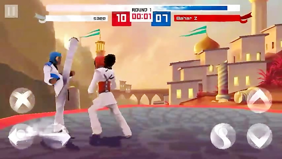بازی رزمی Taekwondo game
