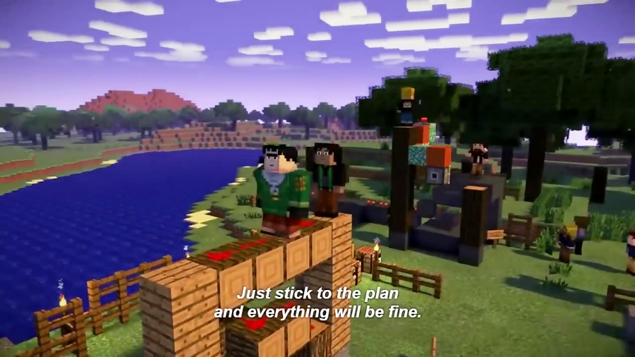 ویدیو عرضه Minecraft: Story Mode روی نتفلیکس - زومجی