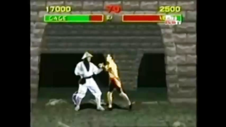 تبلیغ تلویزیونی اولین نسخه Mortal Kombat