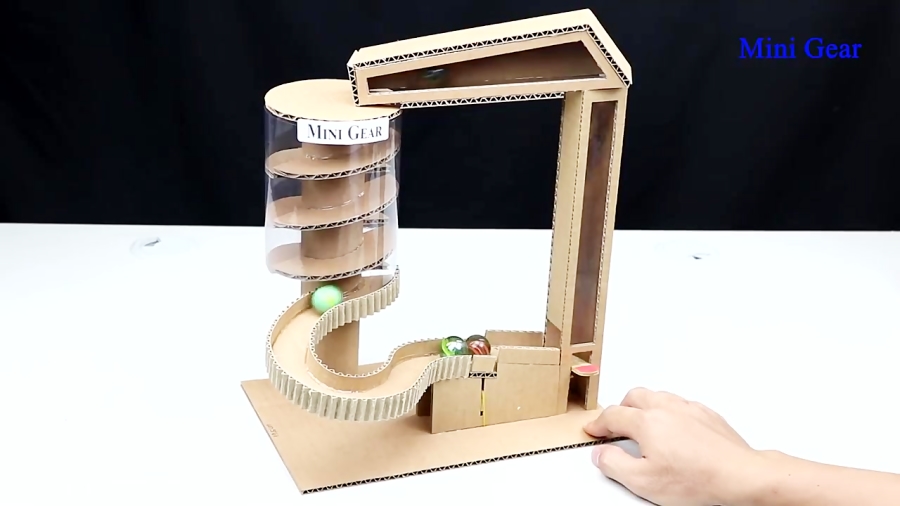 mini gear marble run