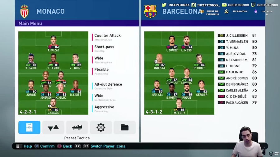 BEST TACTICS/GAMEPLAN FOR PES 2019 - IMO