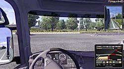 گیم پلی بازی Euro Truck Simulator 2