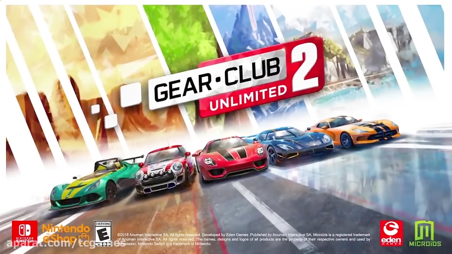 تریلر زمان عرضه بازی Gear Club Unlimited 2 برای کنسول نینتندو سوییچ | تی سی گیمز