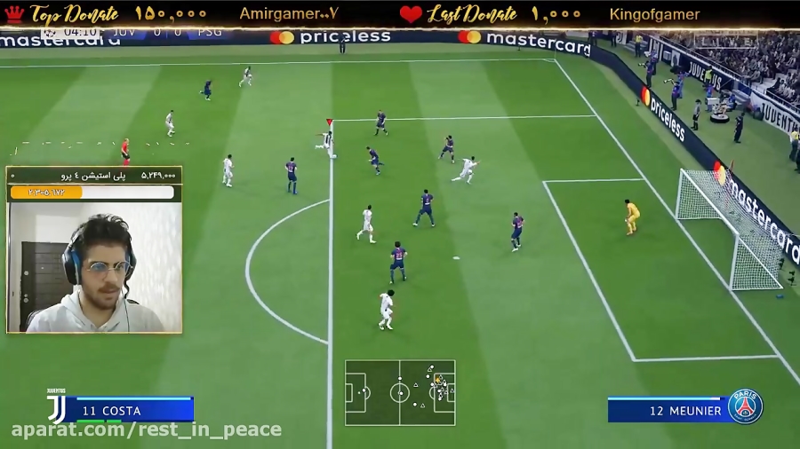 پارت 1 استریم FIFA 19 برای اولین بار