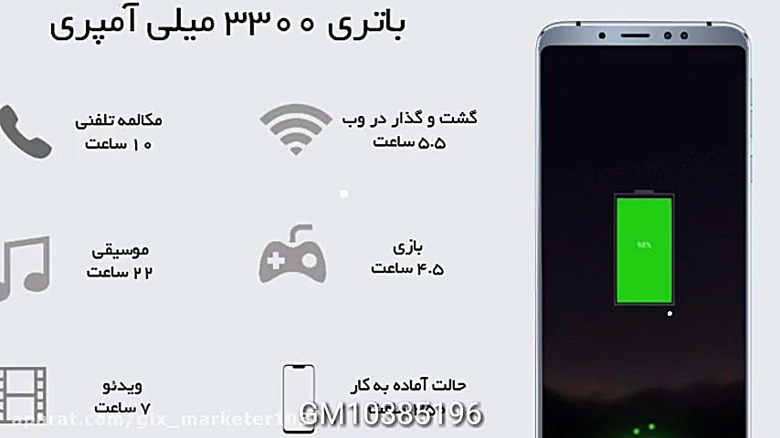 معرفی گوشی جنرال لوکس شاهین 1 زمان66ثانیه