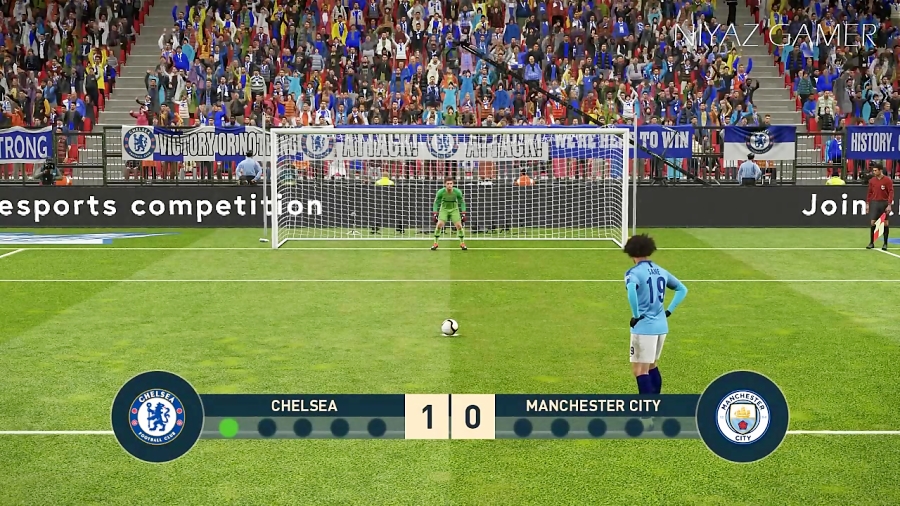 CHELSEA FC vs MANCHESTER CITY | Penalty Shootout | PES 2019 Gameplay PC