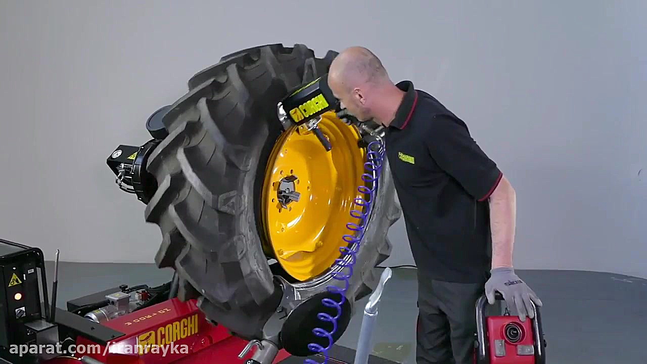 فیلم معرفی لاستیک لاستیک درار سنگین کورگی CORGHI ایتالیا مدل : AG TT 1600 A زمان315ثانیه