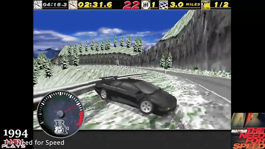 Evolution of Need for Speed Games 1994 - 2017