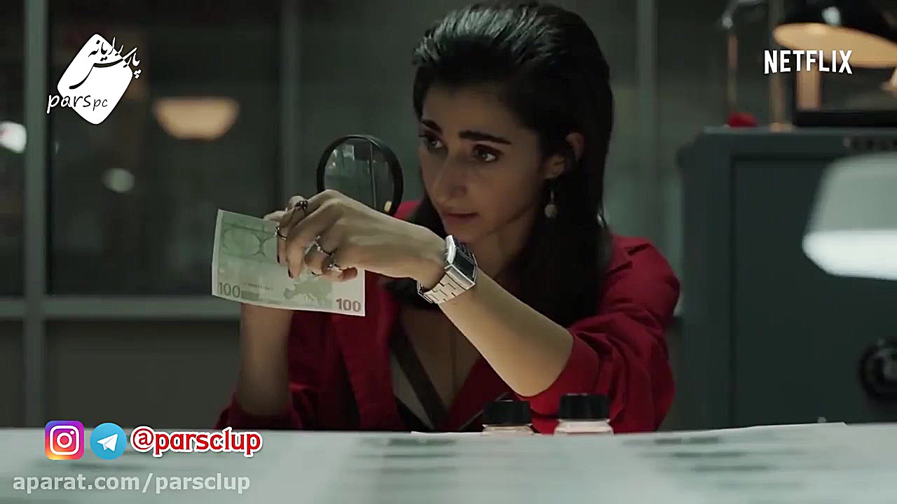 معرفی اختصاصی سریال خانه کاغذی (money heist) زمان111ثانیه
