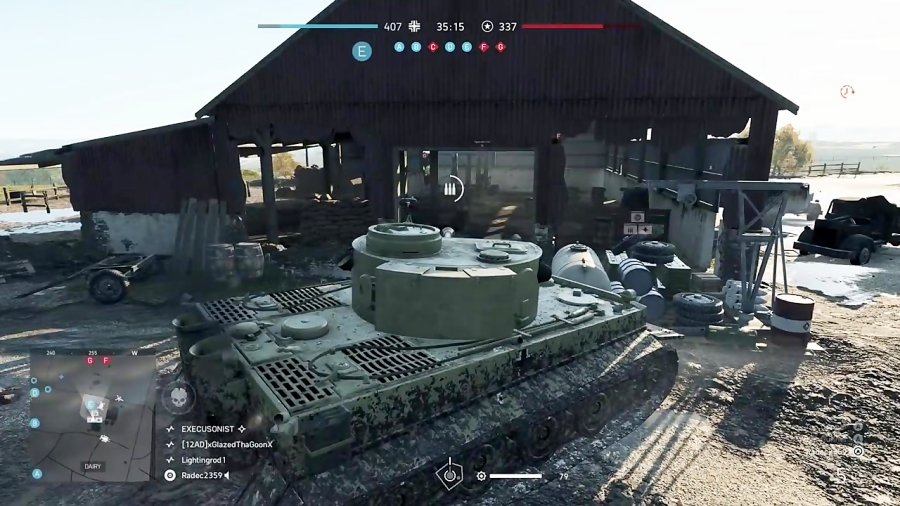 گیم پلی بازی Battlefield 5: Panzerstorm Conquest