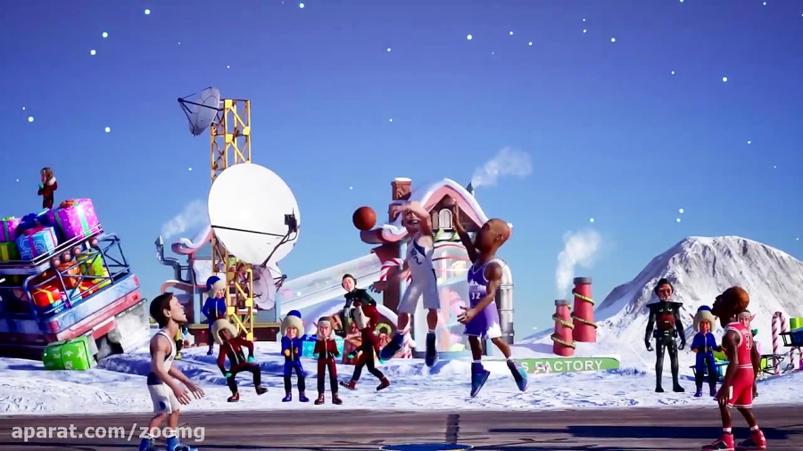 تریلر آپدیت کریسمس بازی NBA 2K Playgrounds 2 - زومجی