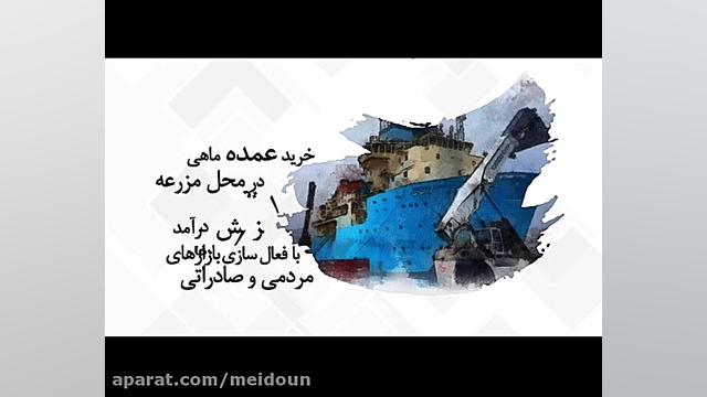 موشن معرفی کسب و کار پرورش ماهی کپور زمان98ثانیه