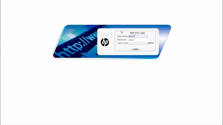 HP Switch User management