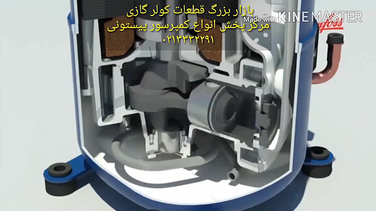 نحوه عملکرد کمپرسور پیستونی - نحوه عملکرد موتور پیستونی