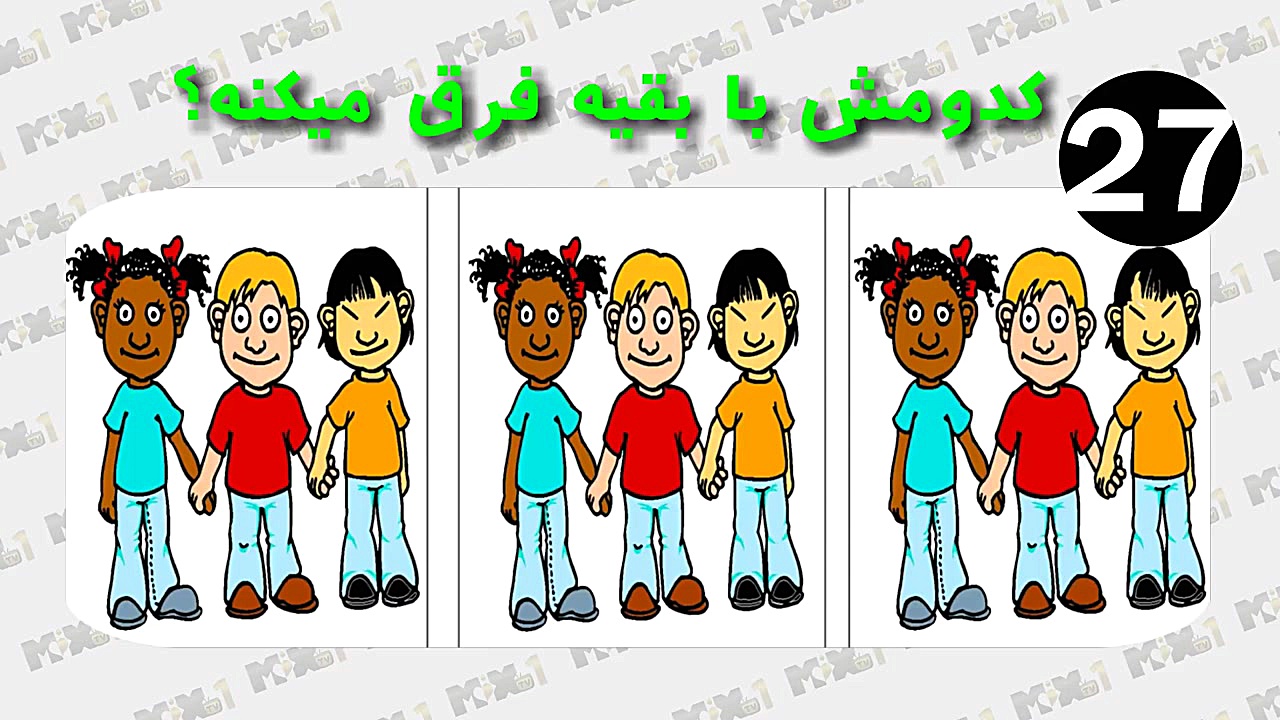 کدوم عکس با بقیه فرق داره؟ بینایی و هوش خودت رو تست کن!! ویل اسمیت
