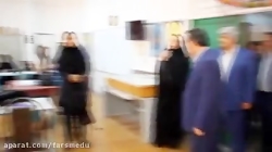 بازدید مدیر کل آموزش و پرورش فارس از چند هنرستان شهر شیراز