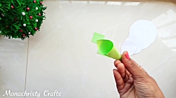 آموزش ساخت درخت کریسمس مقوایی