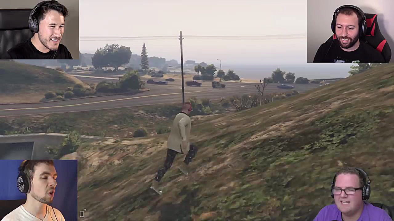 it was MY TANK WADE!! | GTA V #7 زمان791ثانیه