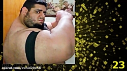 تصاویر سجاد غریبی معروف به هالک ایران