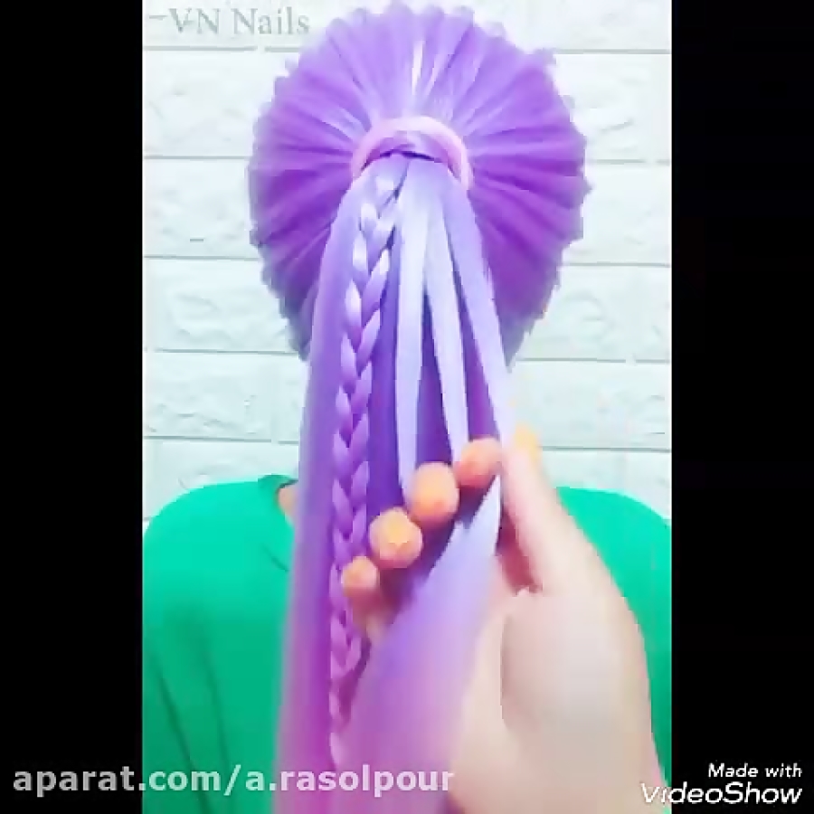 یه مدل بافت موی زیبا و خاص
