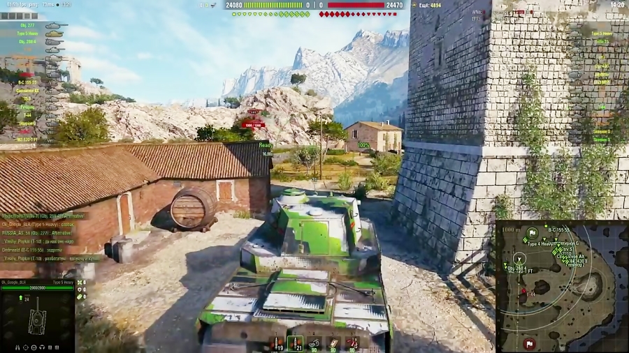 گیم پلی تانک Type 5 Heavy - 8 Kills 11, 2K Damage