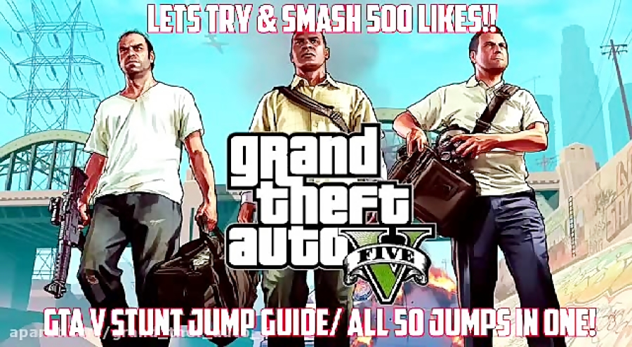 تمام Stunt Jump های Gta v