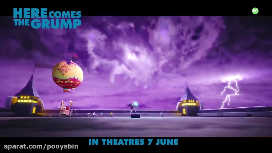 داستان یک جادوگر (Here comes the Grump) [‏2018] تریلر انیمیشن سینمایی زمان136ثانیه