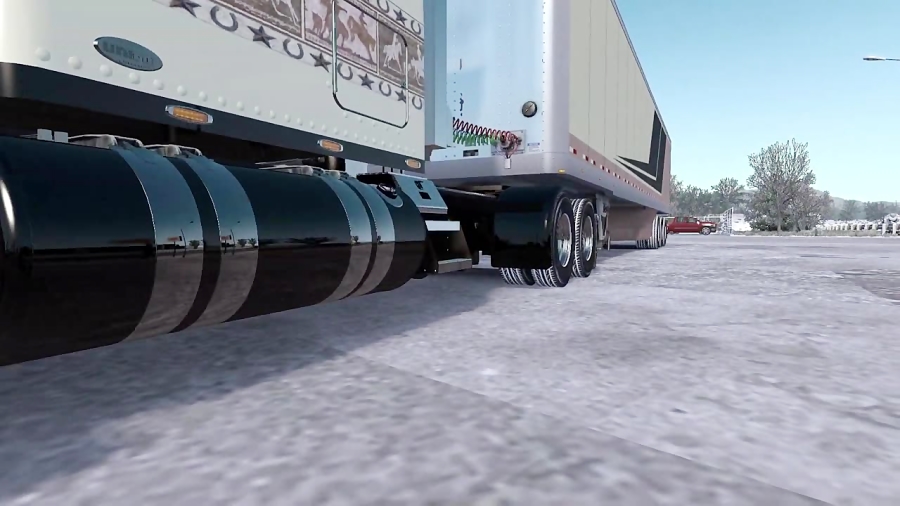 مد لاستیک برفی برای کامیون و تریلر توسط Aradeth