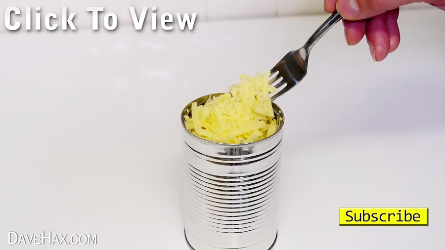 Grated Cheese in a Can!