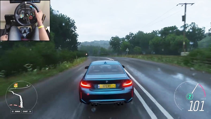 BMW M2 - Forza Horizon 4 | Logitech g29 gameplay