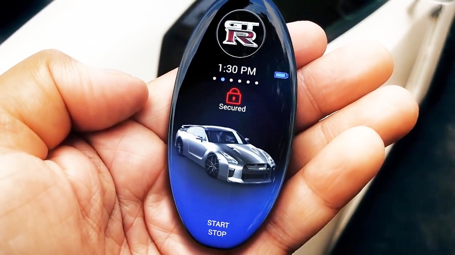 کلید رموت مفهومی برای نیسان GT-R آینده GTR Key Fob Concept