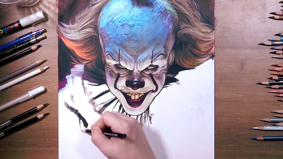 Drawing Pennywise The Dancing Clown Drawholic