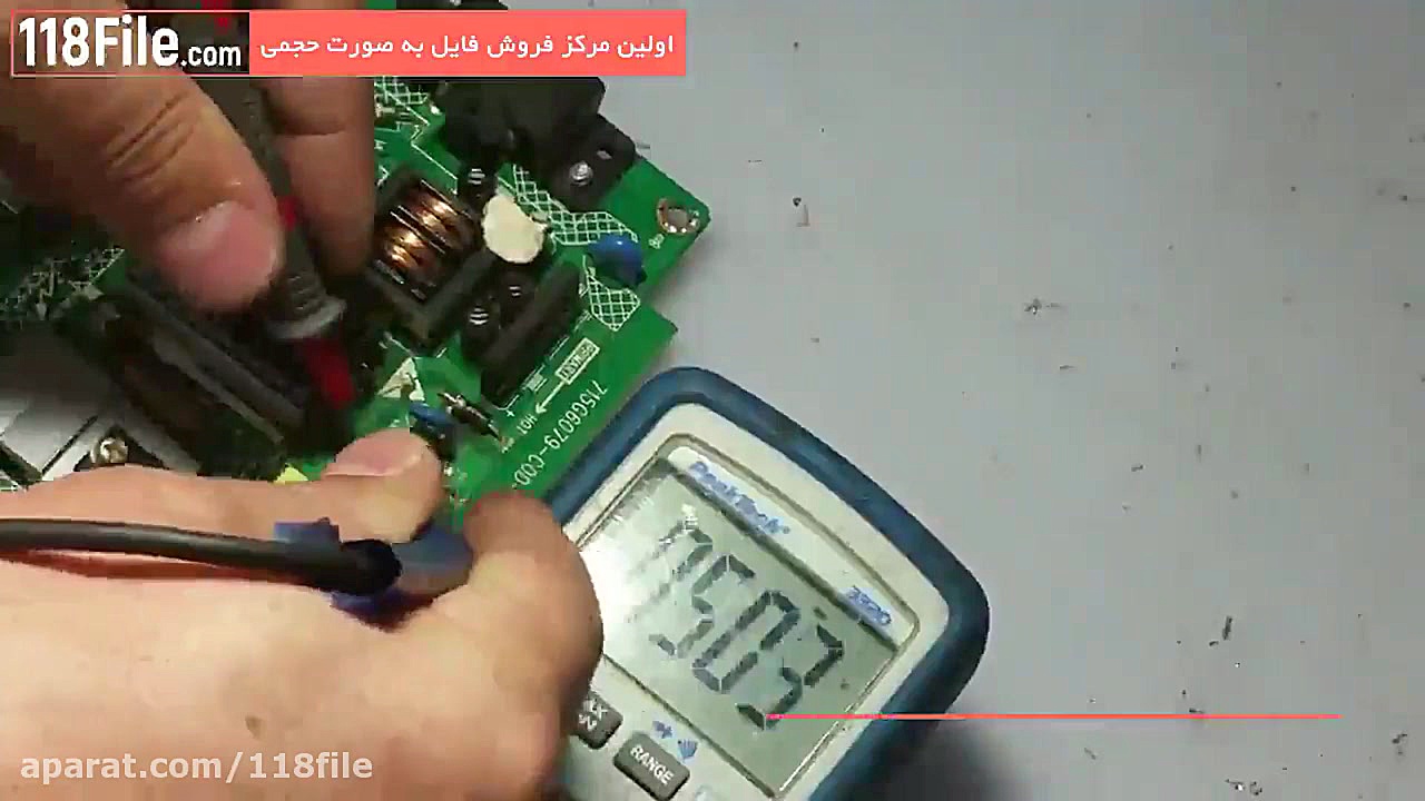 آموزش گام به گام تعمیرات تلویزیون- LED و LCD و CRT رفع چین و چروک
