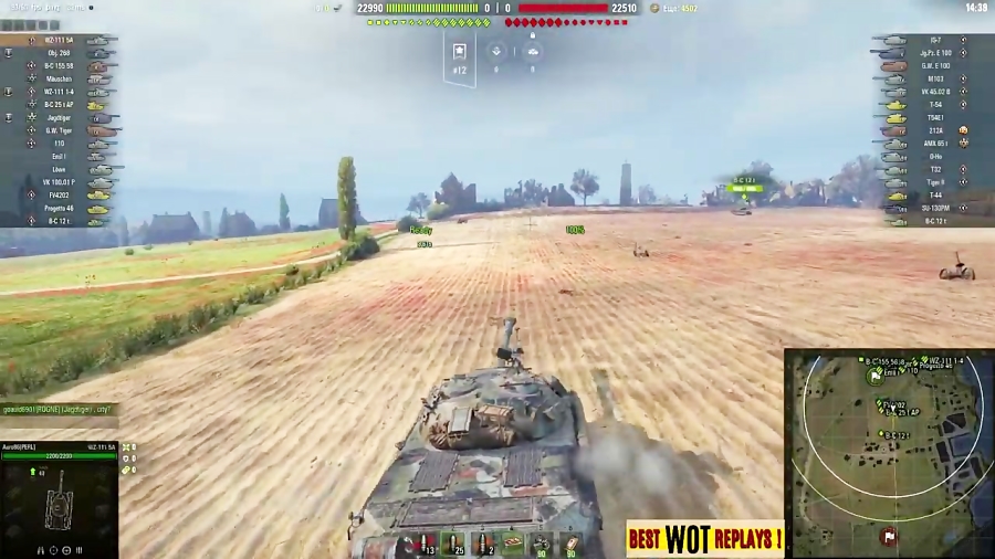 Chinese tier X Heavy Tank WZ - 111 Model 5A - 7 Frags 10, 8K Damage