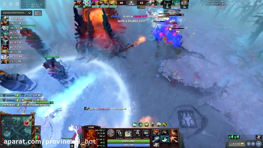 Dota 2 Sven Rampage