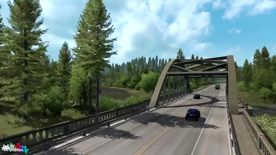 تریلر بازی American Truck Simulator - Oregon | آل گیم