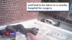 به رگبار بستن جوان سیاه پوستی...