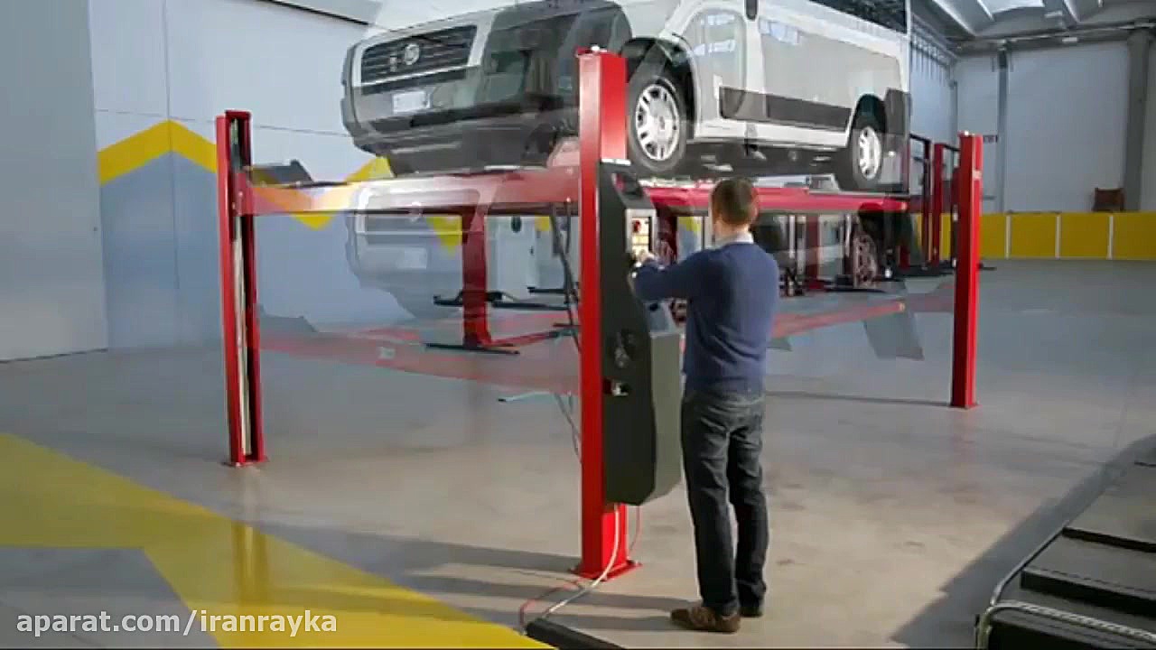 فیلم معرفی  جک چهار ستون کورگی CORGHI ایتالیا مدل : ERCO 5004 serie زمان155ثانیه