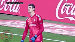 خلاصه بازی رئال مادرید 0 - رئا...