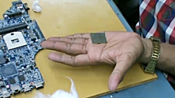 آموزش تعمیر CPU لپتاپ !