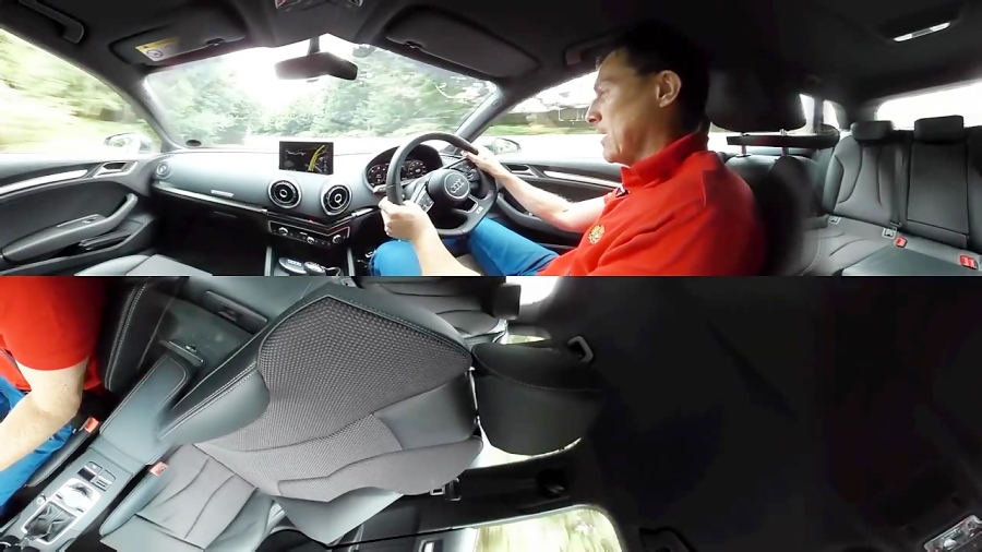 Audi A3 Sportback 2017 360 degree test drive Passenger Rides