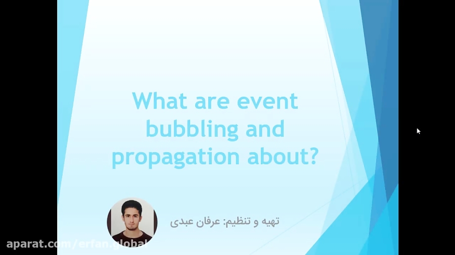 آموزش Event Bubbling و Propagation Event