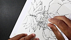 Drawing Goku, Vegeta and Broly - Dragon Ball Super: Broly Special, ➡️Quer  aprender a Desenhar? ➡️(Clique no link abaixo) aproveite 3 Super Bônus  grátis ➡️  By Como desenhar