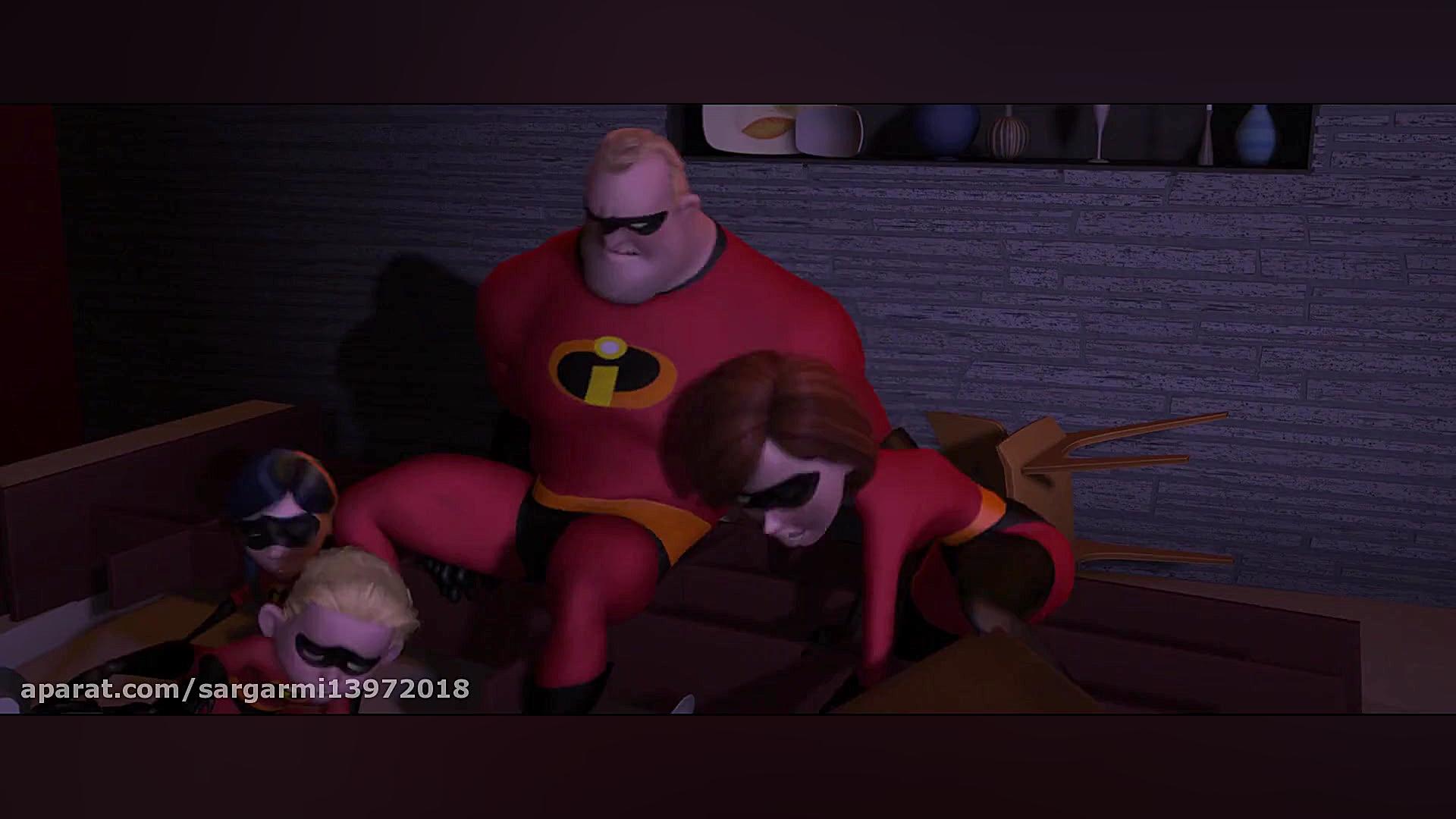 انیمشن شگفت انگیزان 1 زبان اصلی - The Incredibles 2004 لیفت صورت
