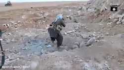 لحظه&zwnj;ی اسارت شهید محسن حج...