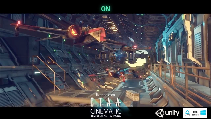 پیش نمایش CTAA Cinematic Temporal Anti - Aliasing PC VR