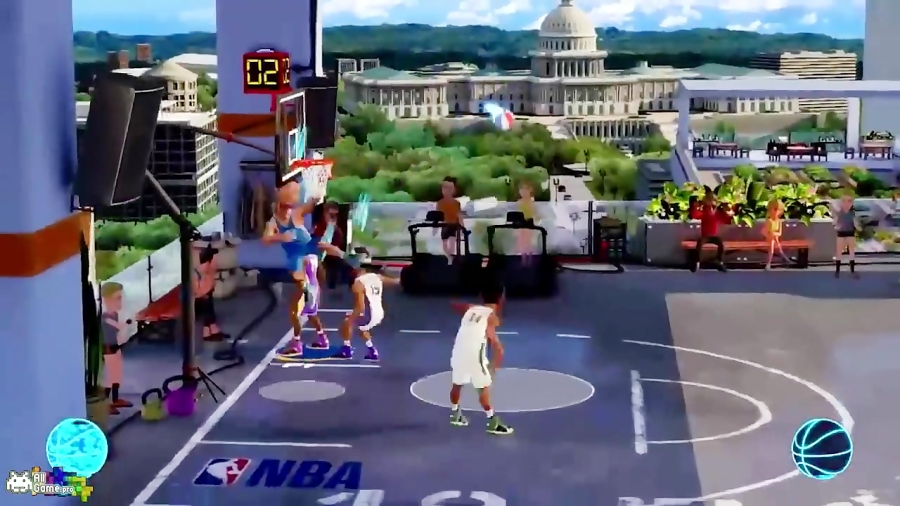 تریلر بازی NBA 2K Playgrounds 2/2برای نینتندو-ایکس باکس-پلی استیشن-PC | آل گیم